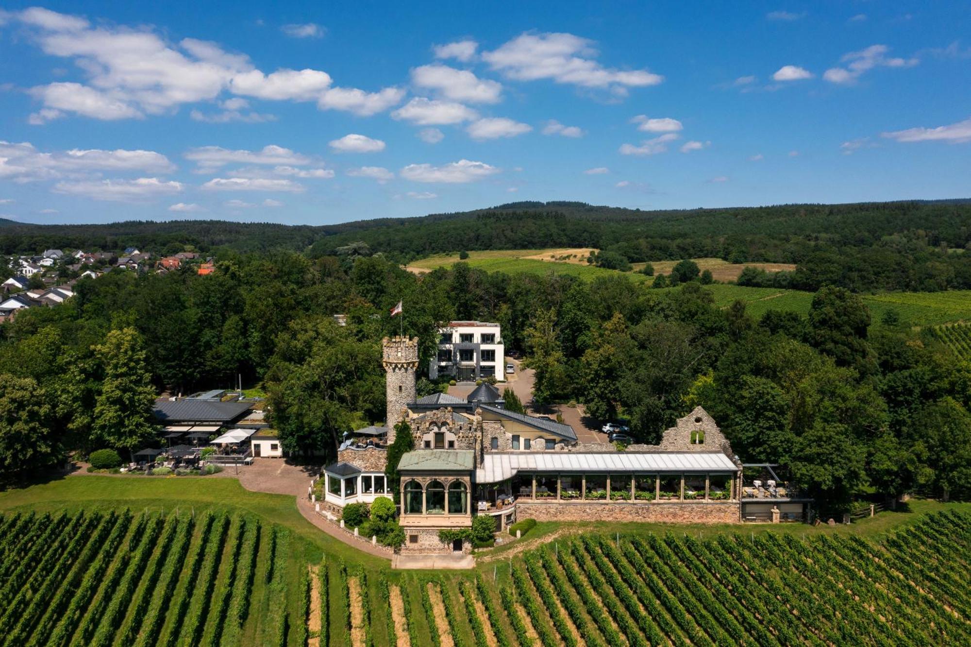 גאיסנהם Relais & Chateaux Hotel Burg Schwarzenstein מראה חיצוני תמונה